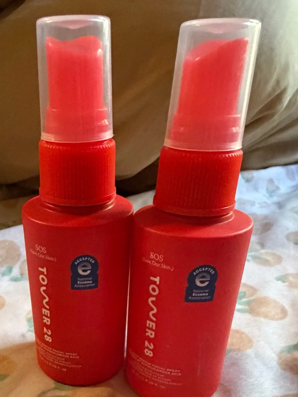 Tower 28 Red SOS Daily Rescue Facial Spray Duo